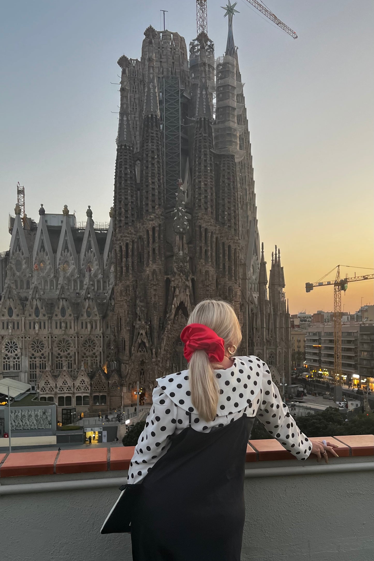 Cherry Red Scrunchie - Various Sizes