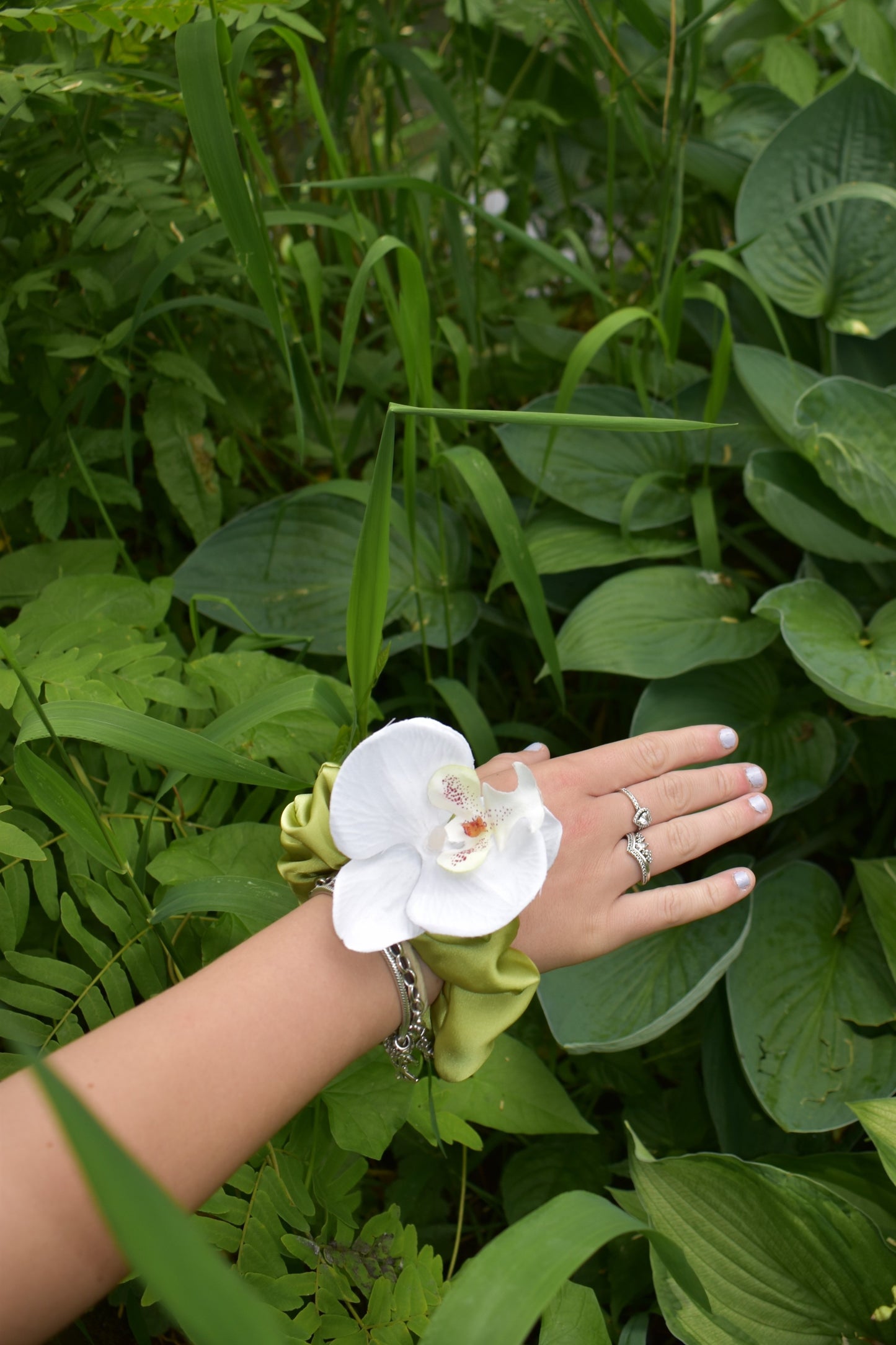 Island Girl Flower Scrunchie - Various Colours/Sizes