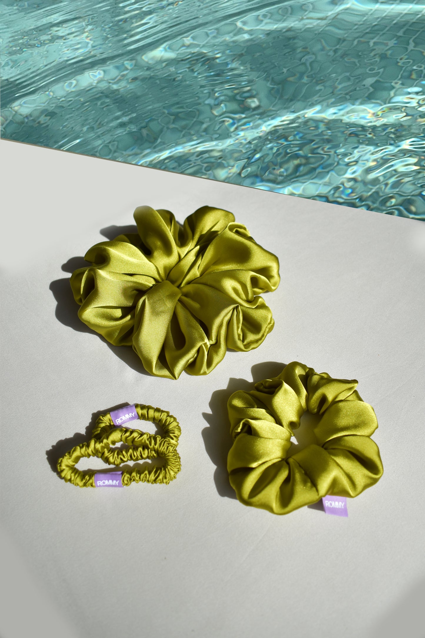Golden Palm Scrunchie - Various Sizes