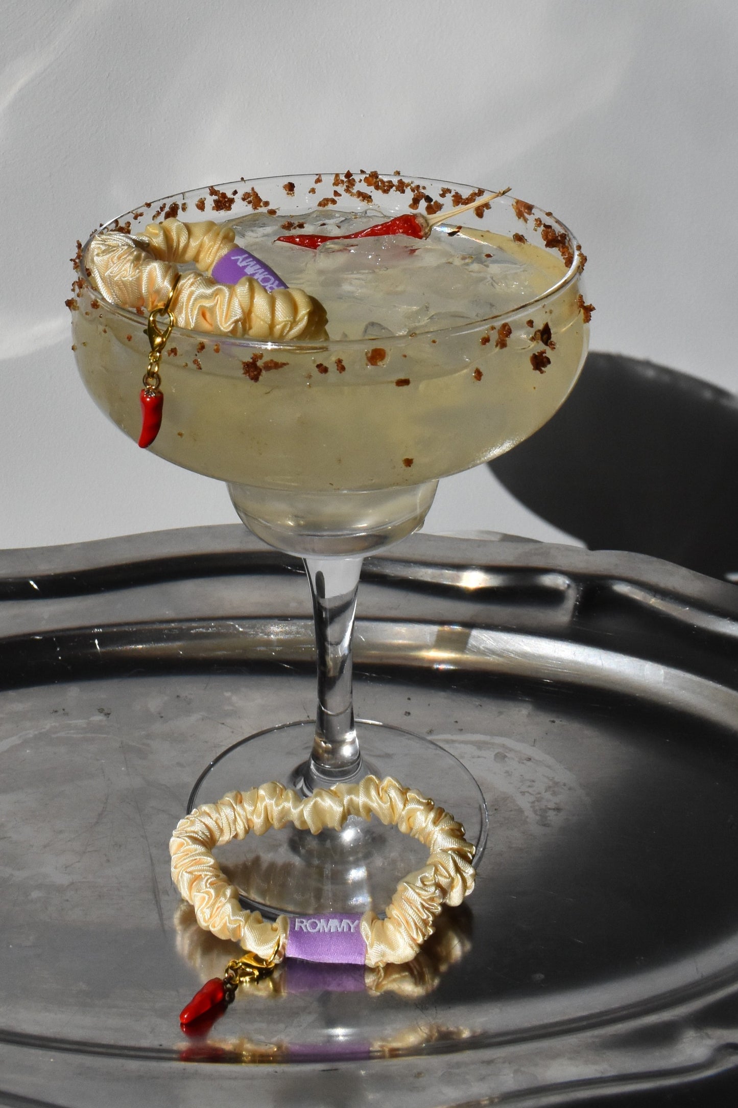 Spicy Marg Skinny Scrunchie