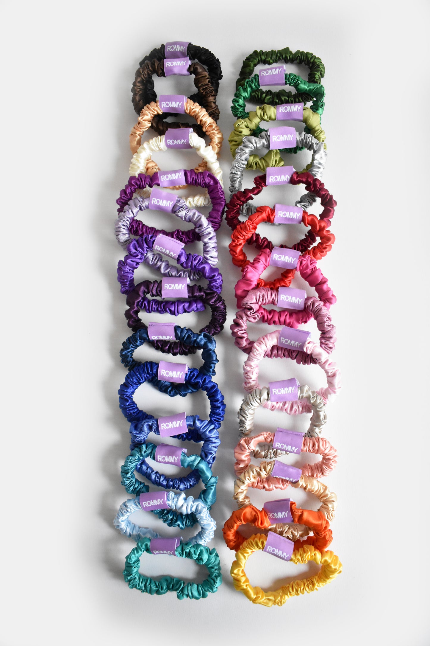 Heart Charm Scrunchie - Various Colours