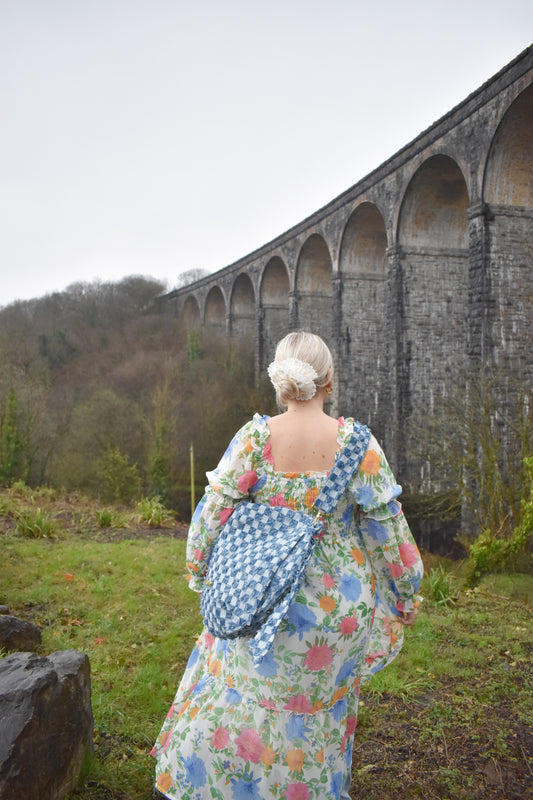 Lace Cottage Cream Scrunchie