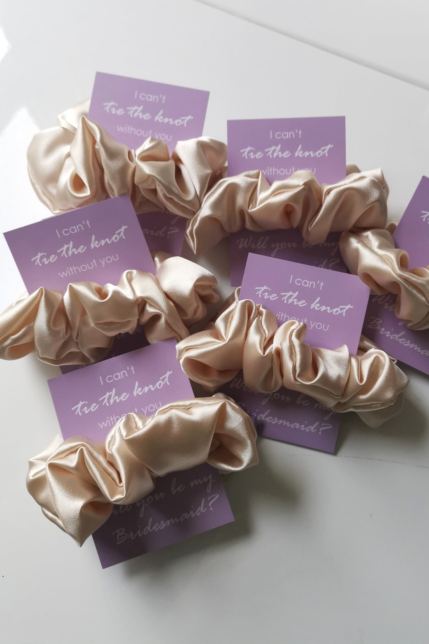 Bridesmaid Scrunchies