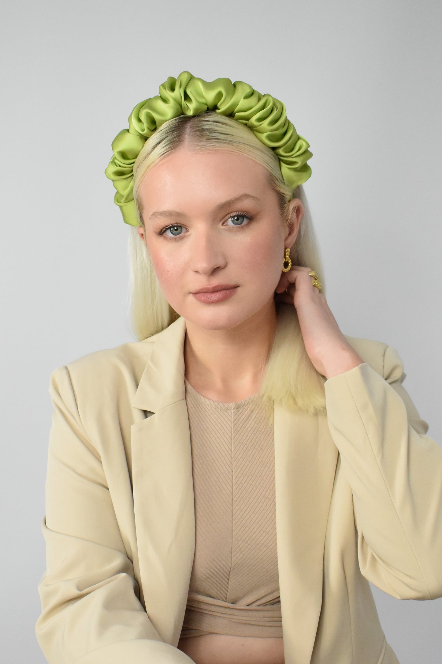 Peridot Green Scrunchie - Various Sizes