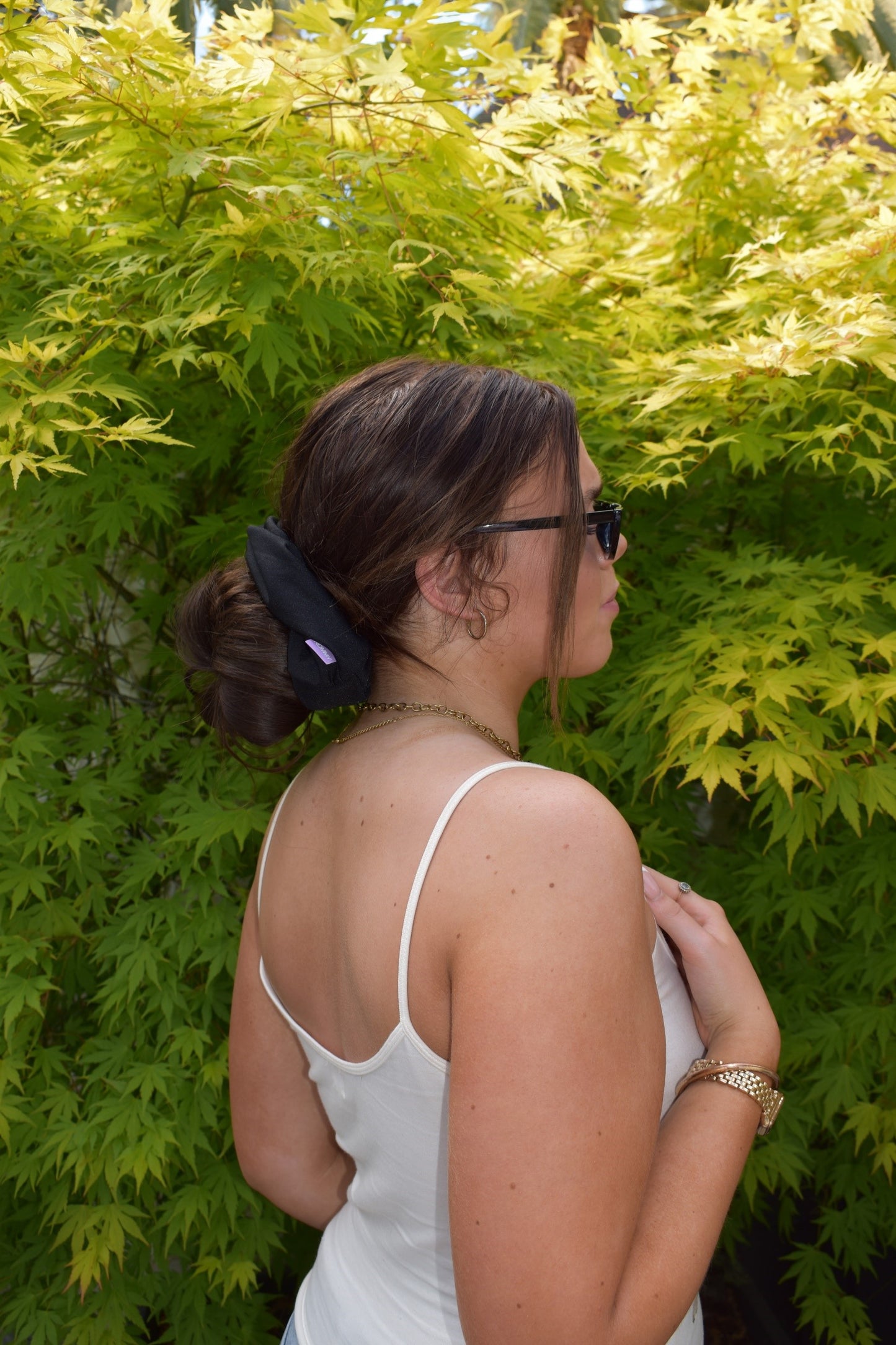 Swim Scrunchie Black - Various Sizes