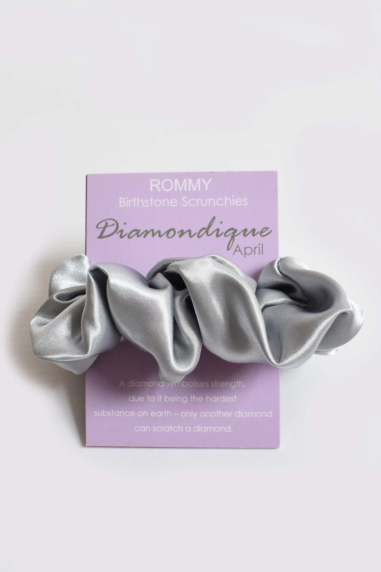 Birthstone Scrunchie - Various Sizes/Colours