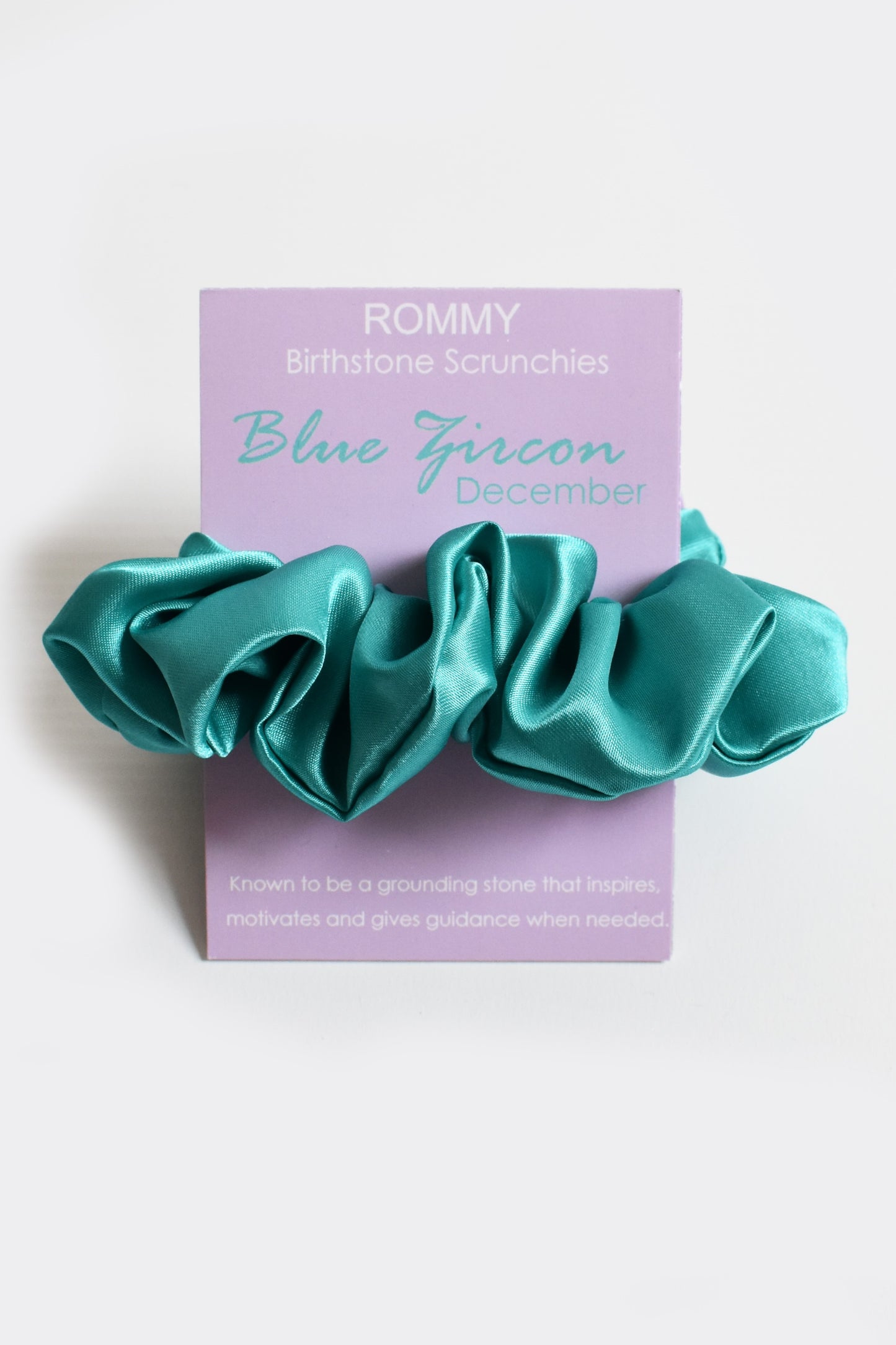 Birthstone Scrunchie - Various Sizes/Colours