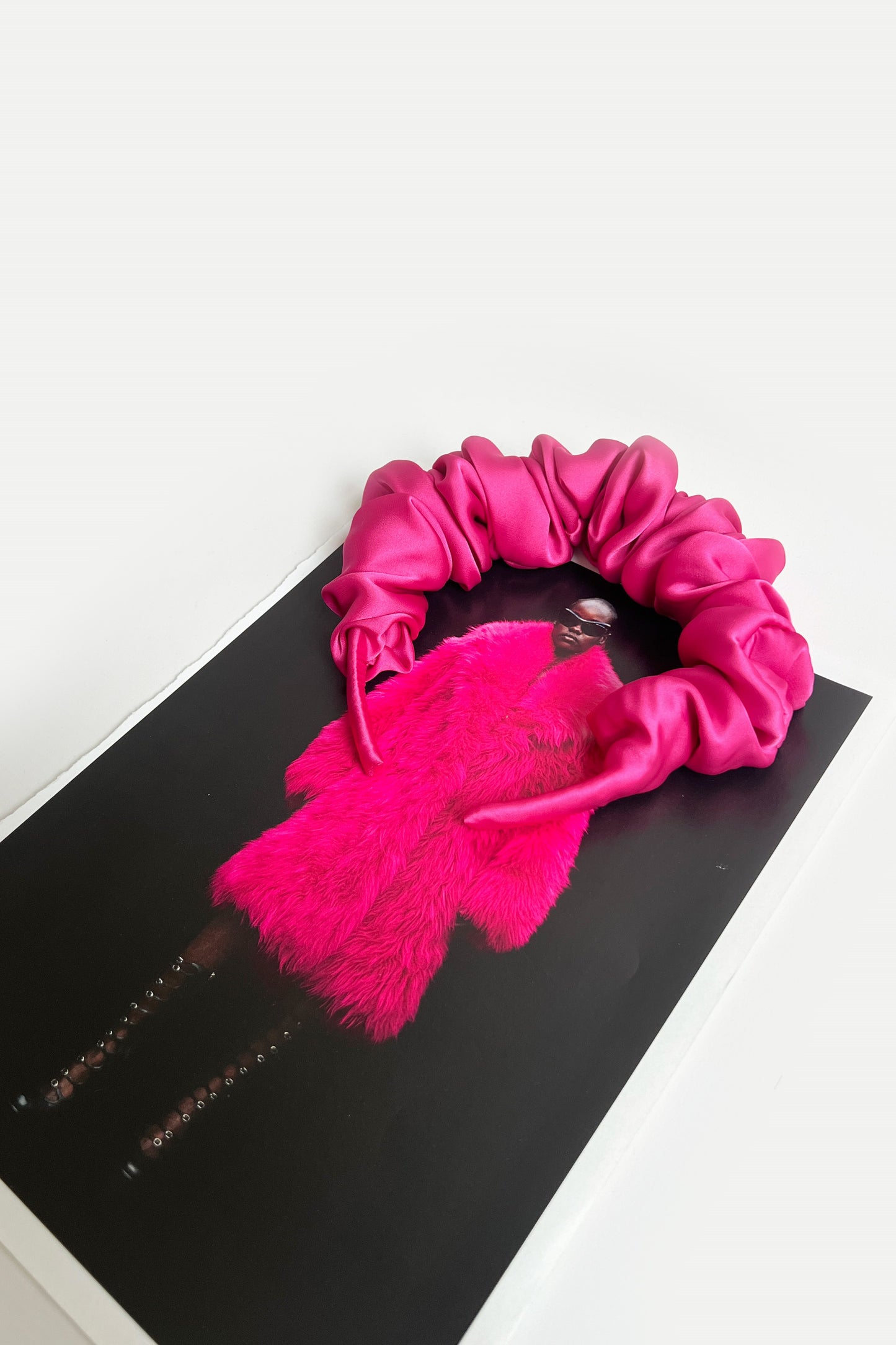 Fuchsia Pink Scrunchie - Various Sizes