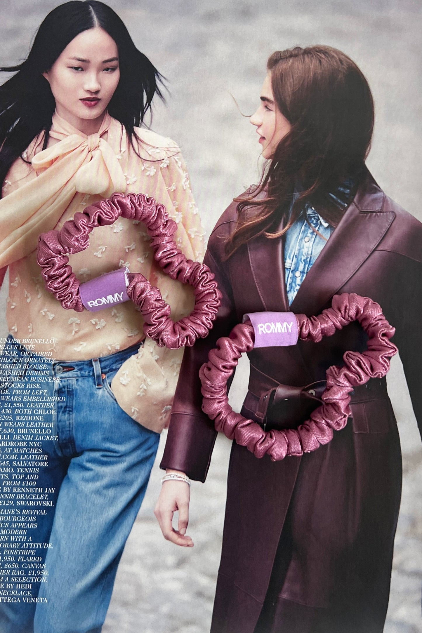 Elephant Pink Scrunchie - Various Sizes