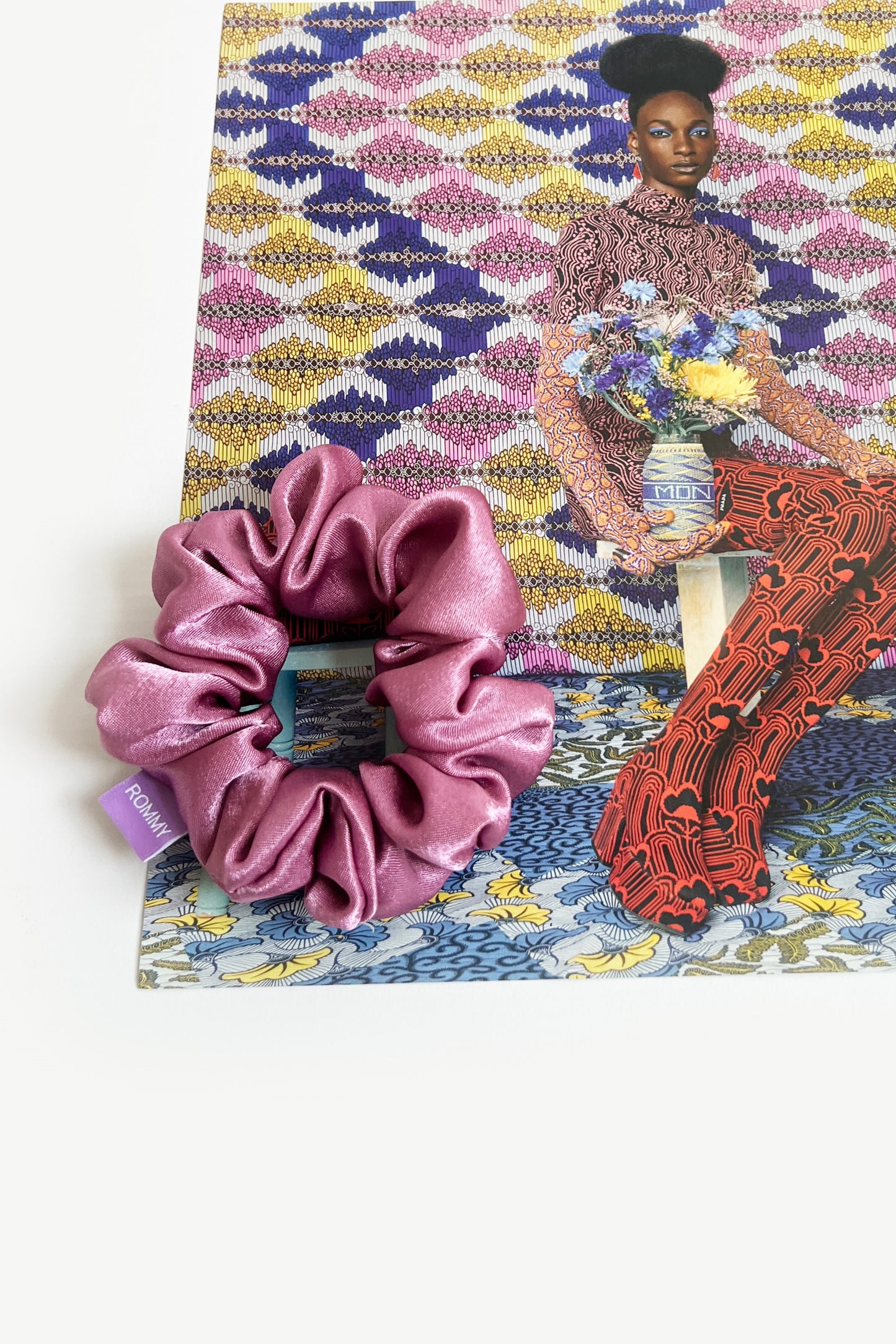 Elephant Pink Scrunchie - Various Sizes