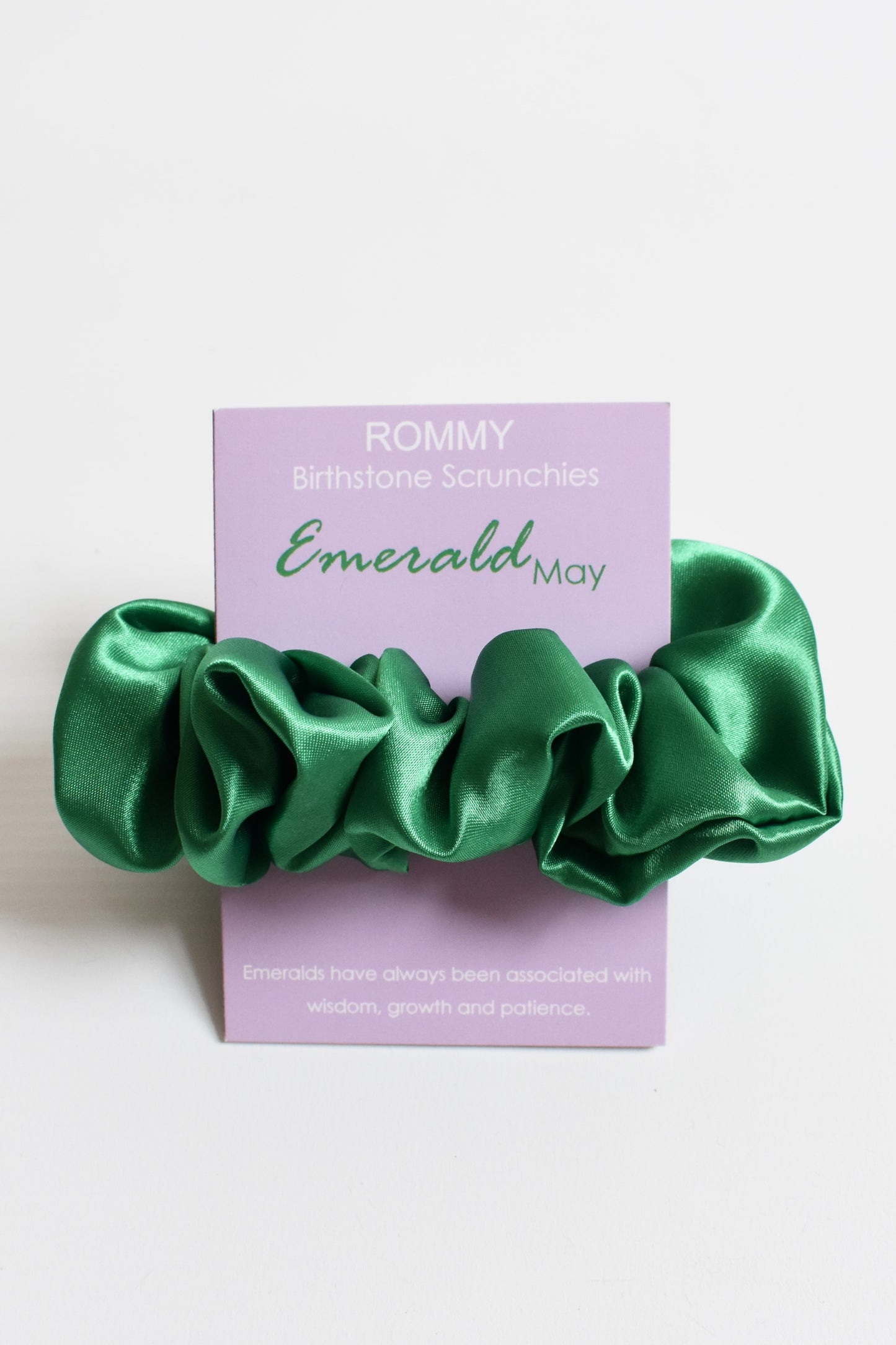 Birthstone Scrunchie - Various Sizes/Colours
