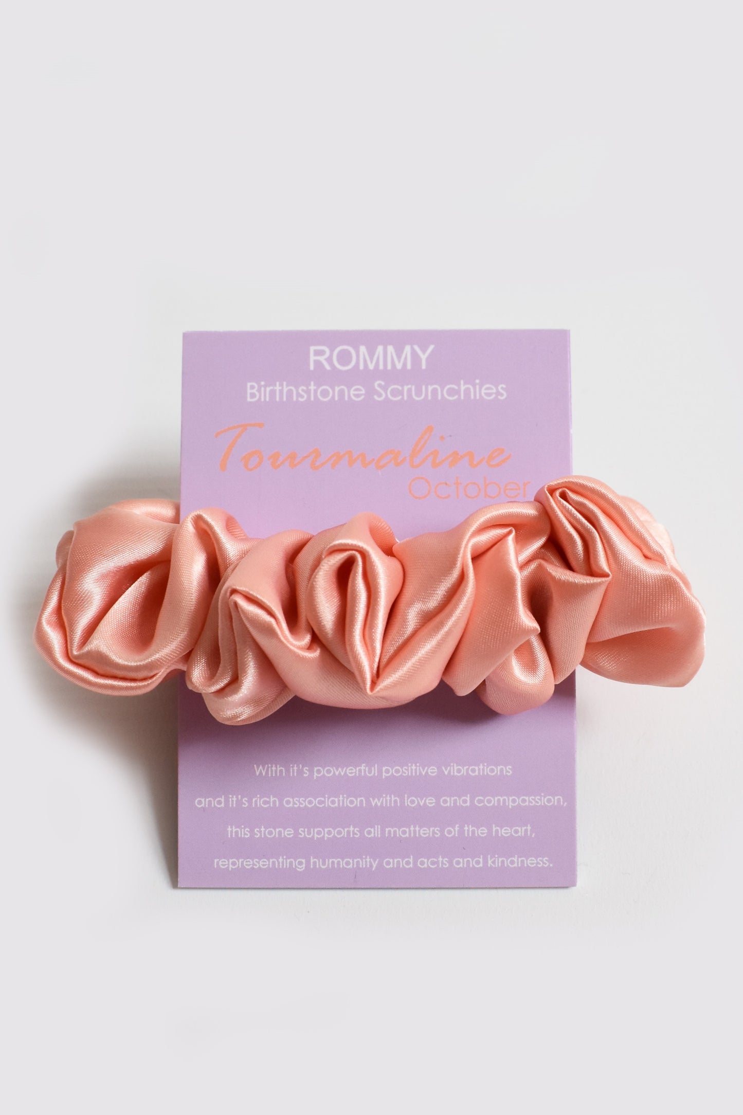 Birthstone Scrunchie - Various Sizes/Colours