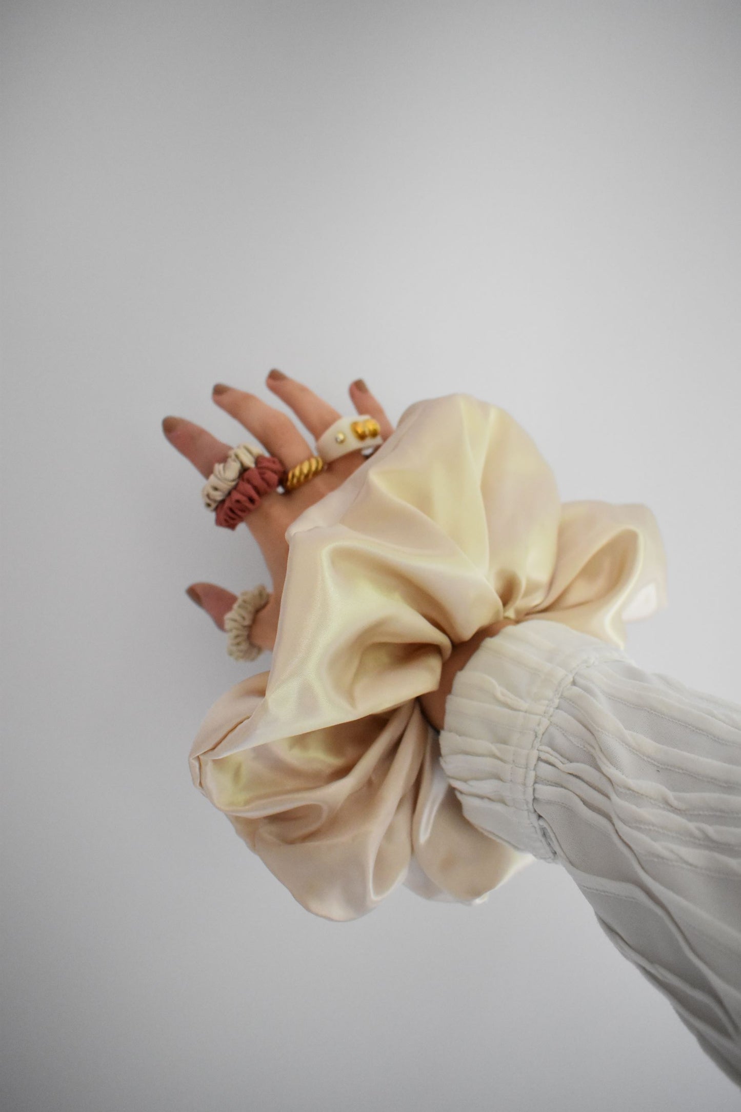 Champagne Scrunchie - Various Sizes