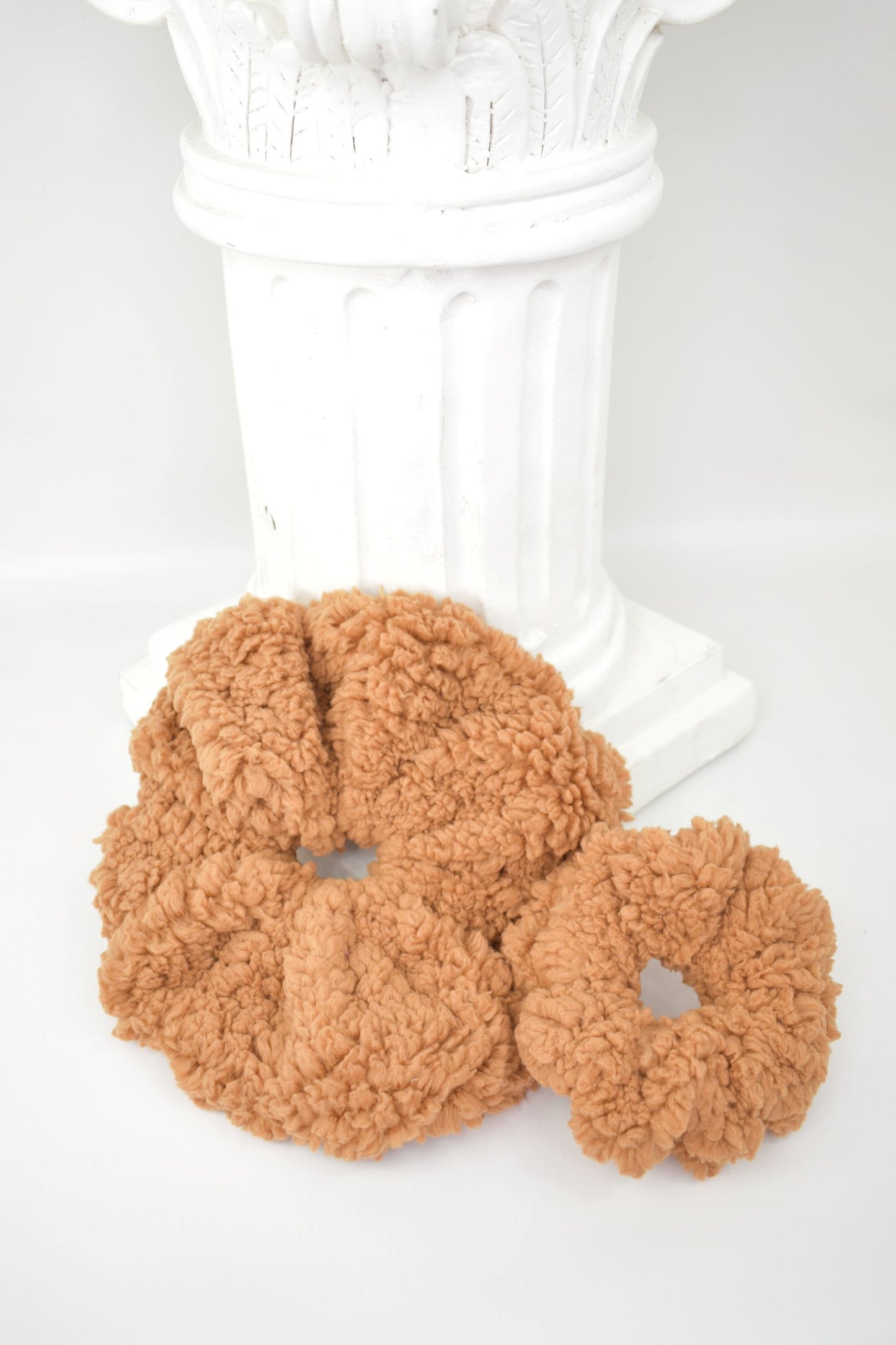 Gingerbread Teddy Scrunchie - Various Sizes