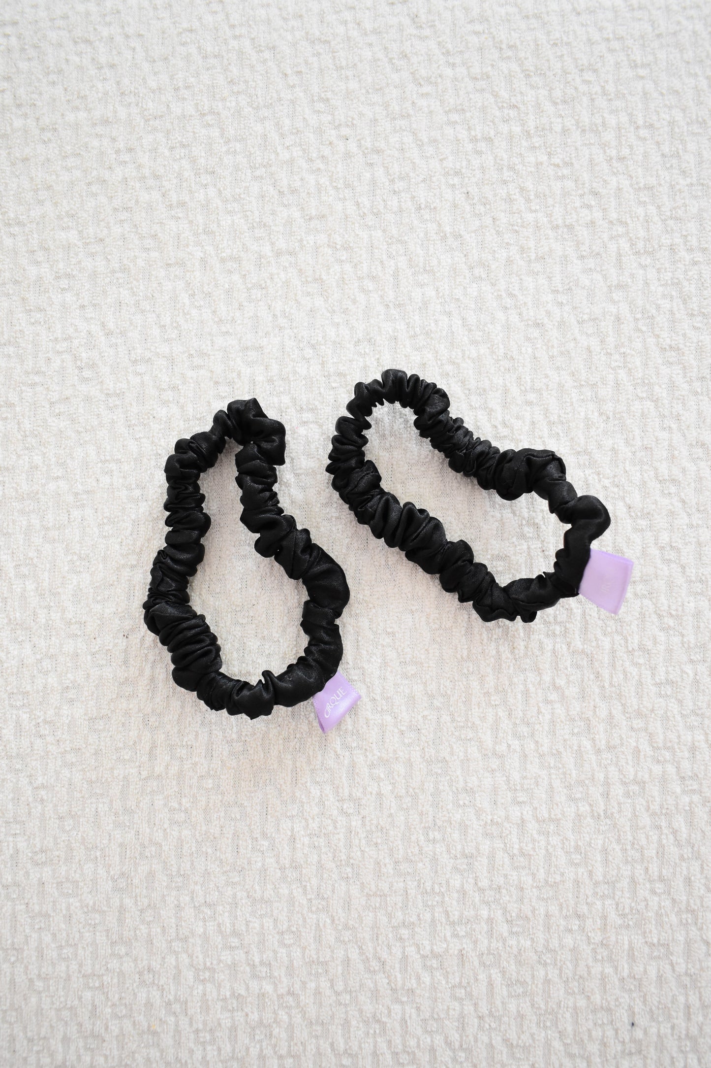 Dakota Black Scrunchie - Various Sizes