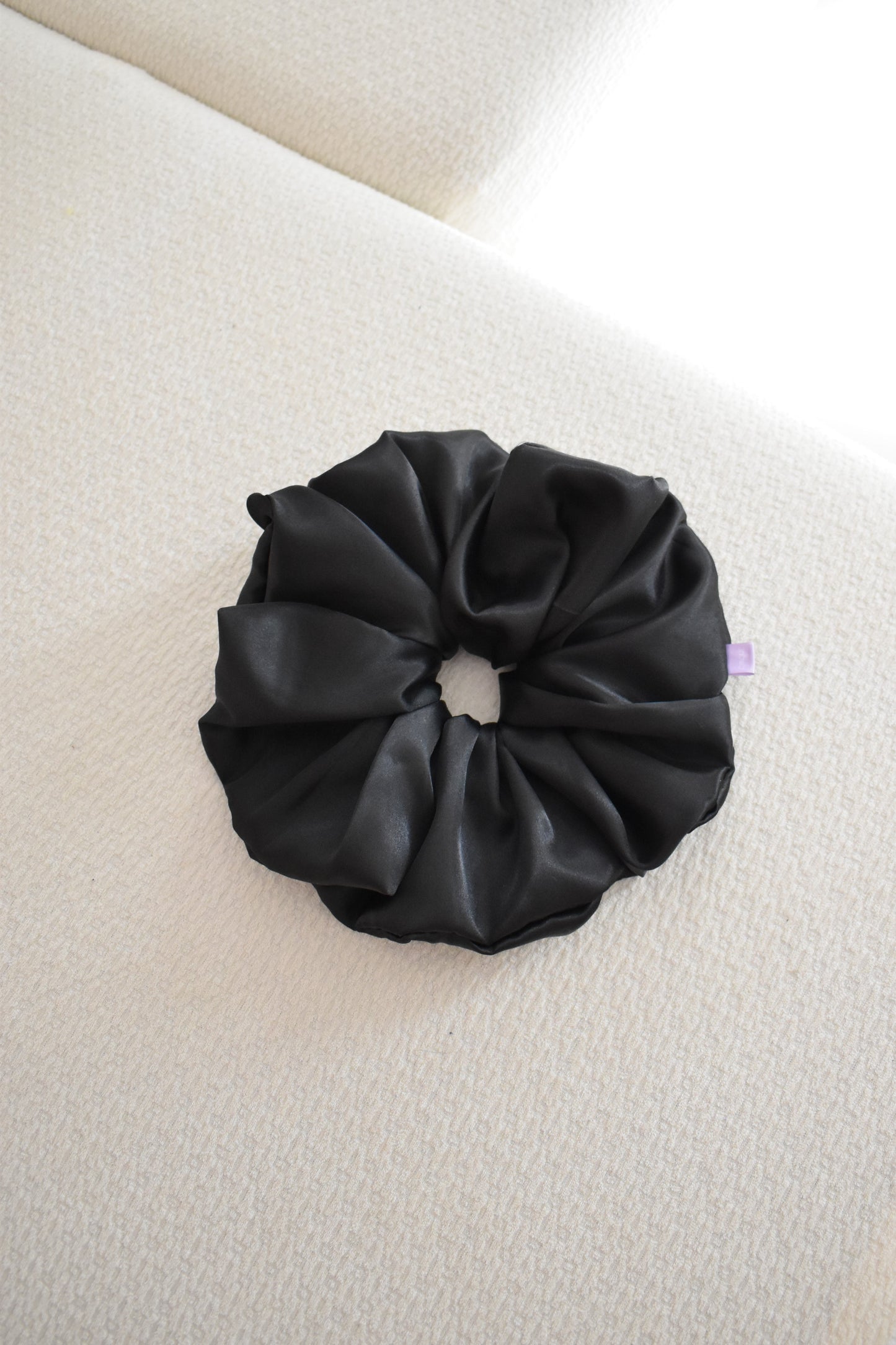 Dakota Black Scrunchie - Various Sizes