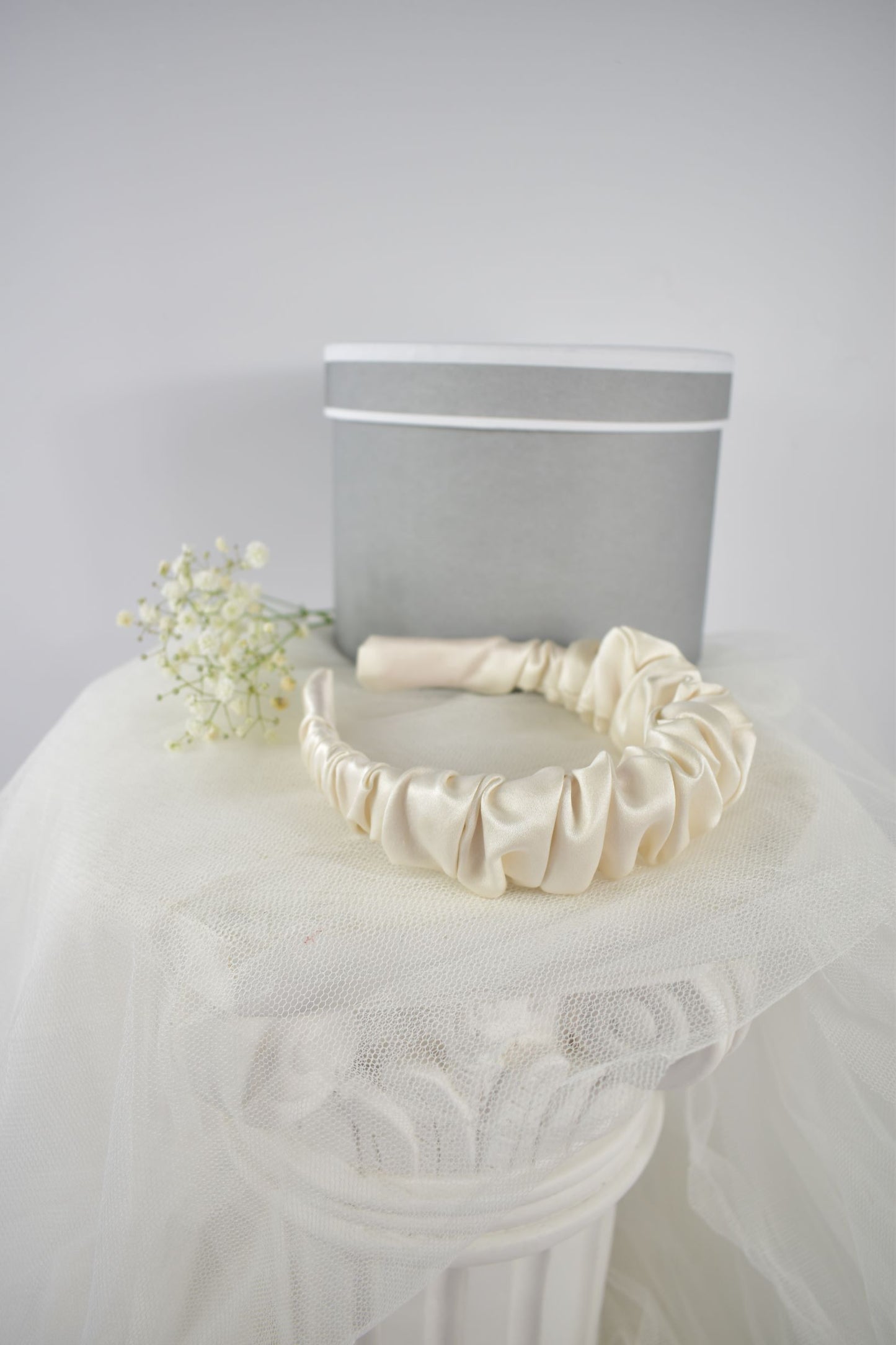 Bridal Headband Ivory