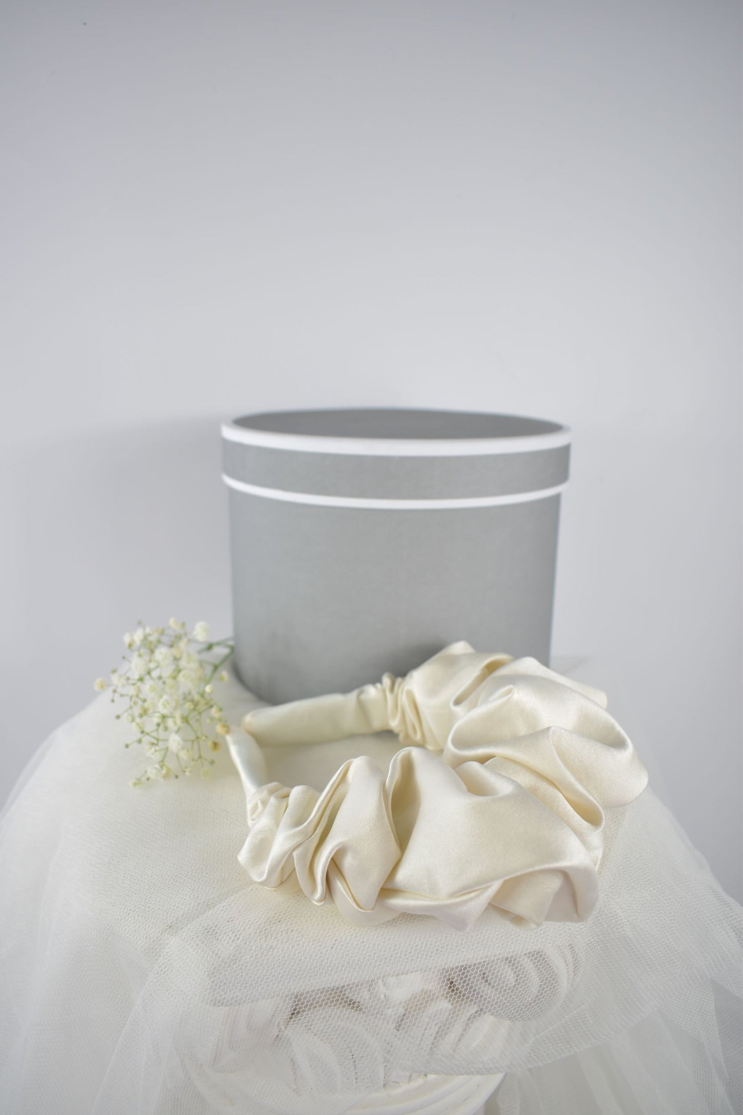 Bridal Headband Ivory - Large