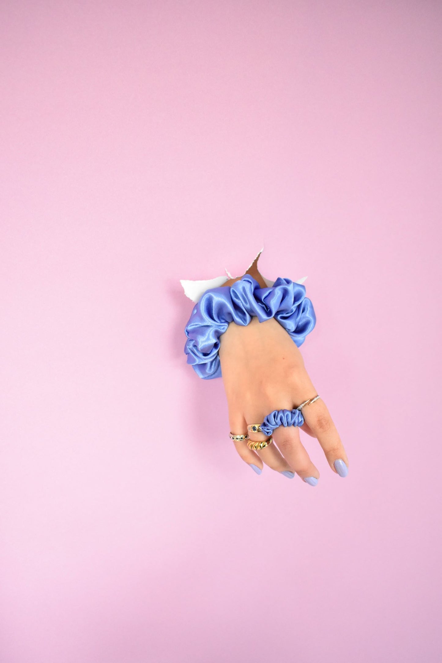 Plushie Scrunchie Ring - Various Colours