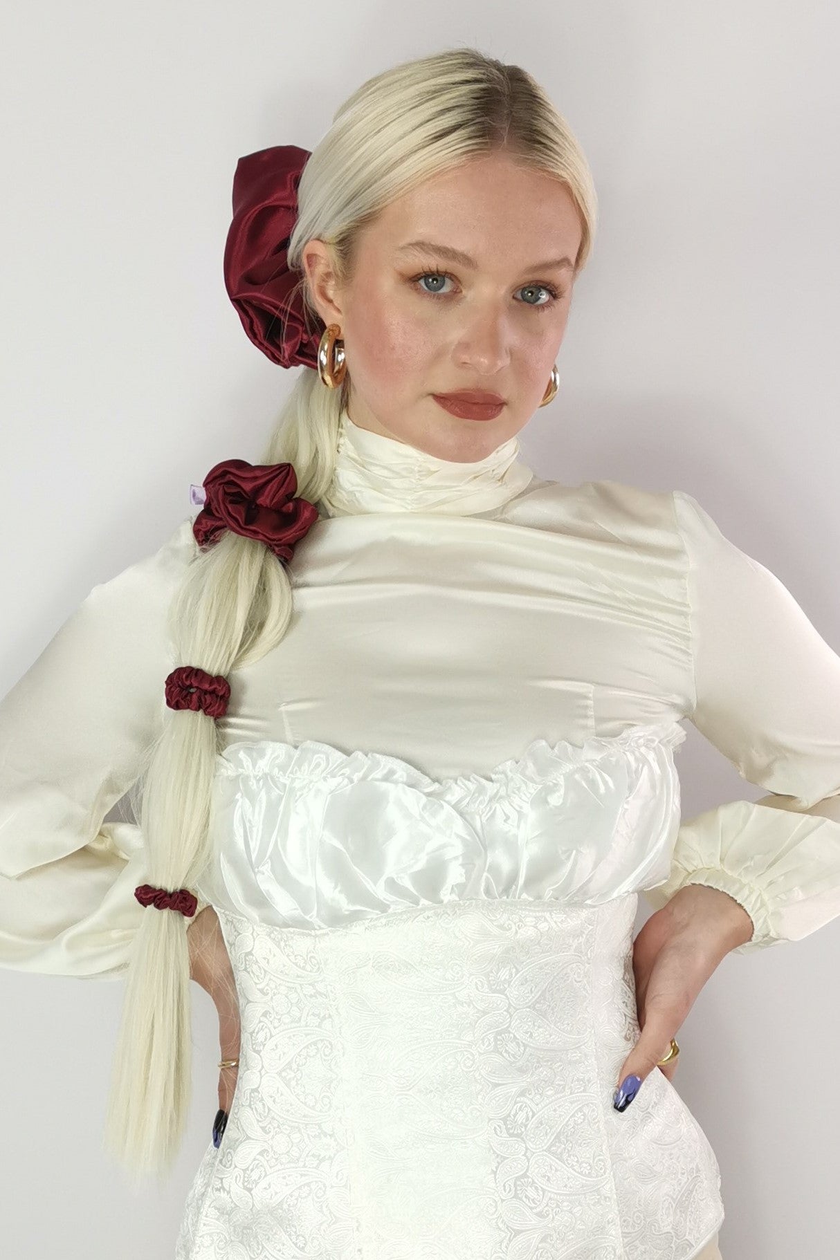 Burgundy Scrunchie - Various Sizes