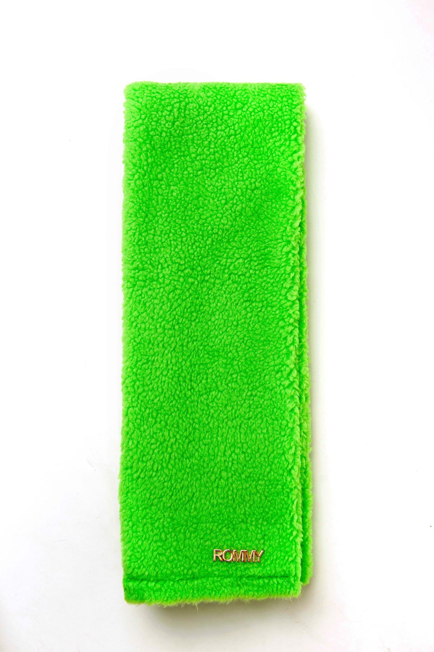 Grinch Green Teddy Scarf