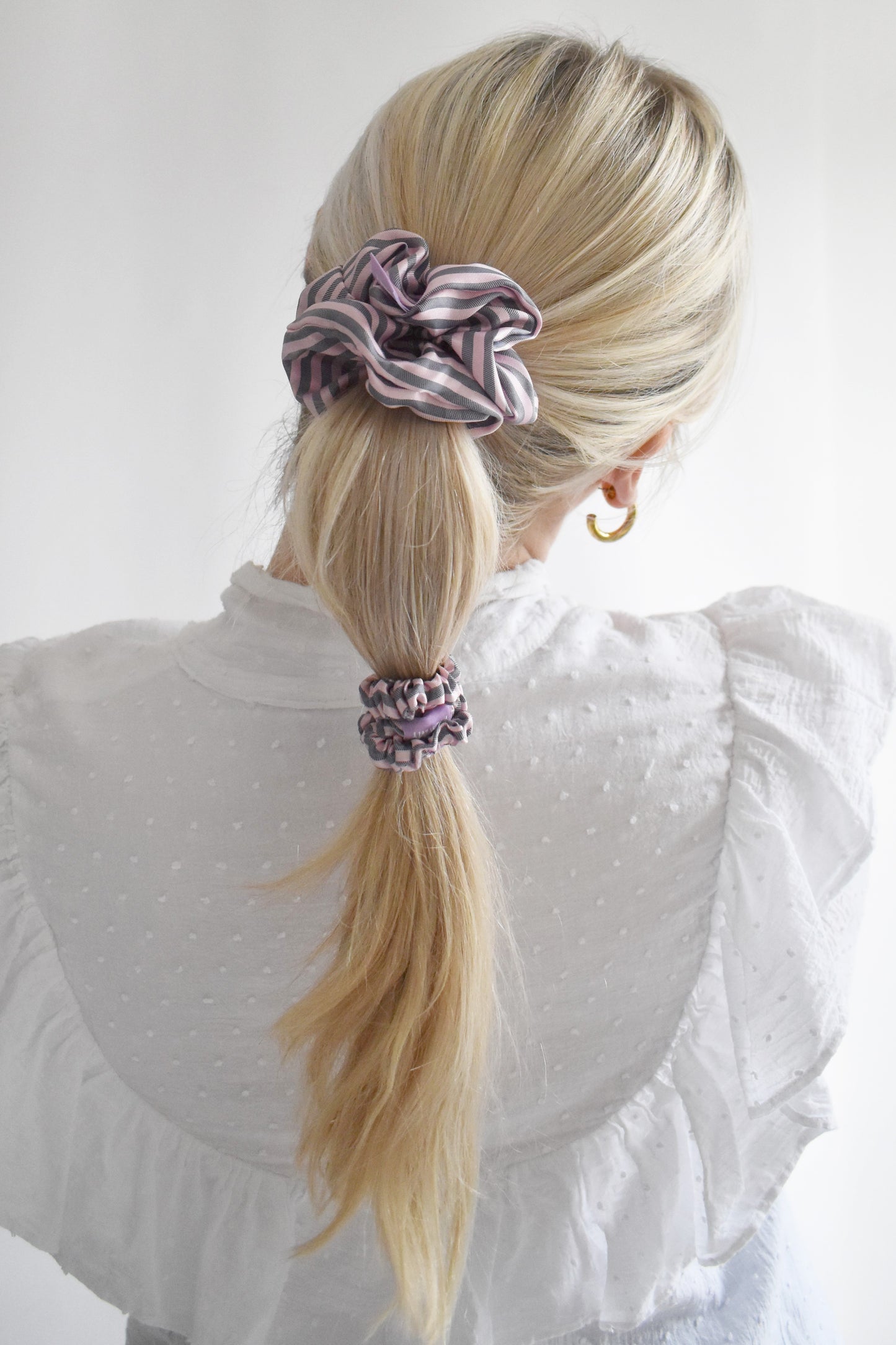 Poetic Pink Scrunchie - Various Sizes
