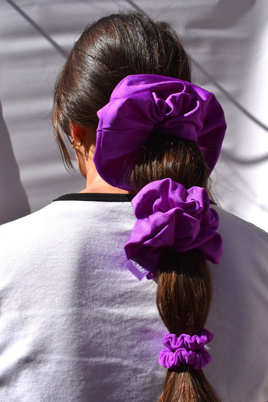 Swim Scrunchie Sweet Pea Purple - Various Sizes