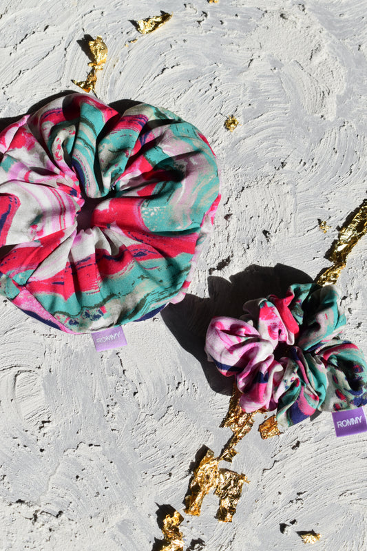 Marble Mars Scrunchie - Various Sizes