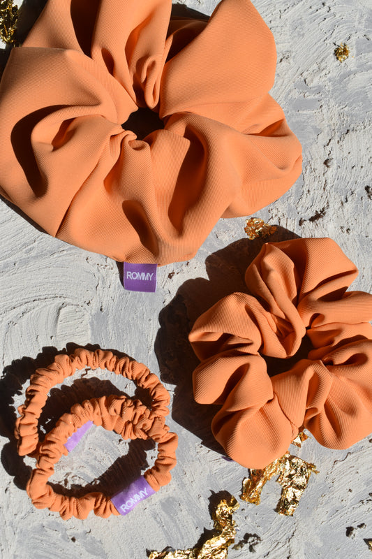 Italian Terracotta Scrunchie - Various Sizes