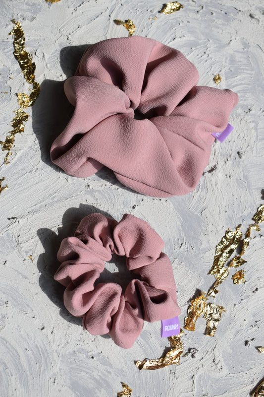 Ballet Pump Pink Scrunchie - Various Sizes