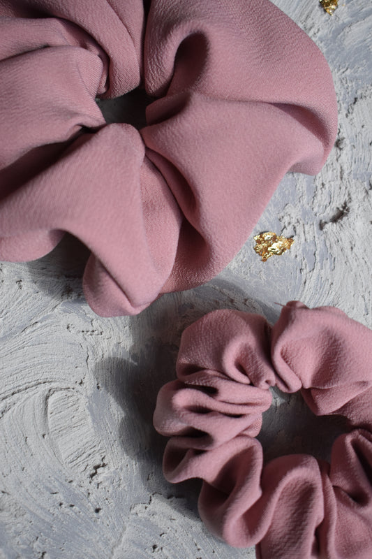Ballet Pump Pink Scrunchie - Various Sizes