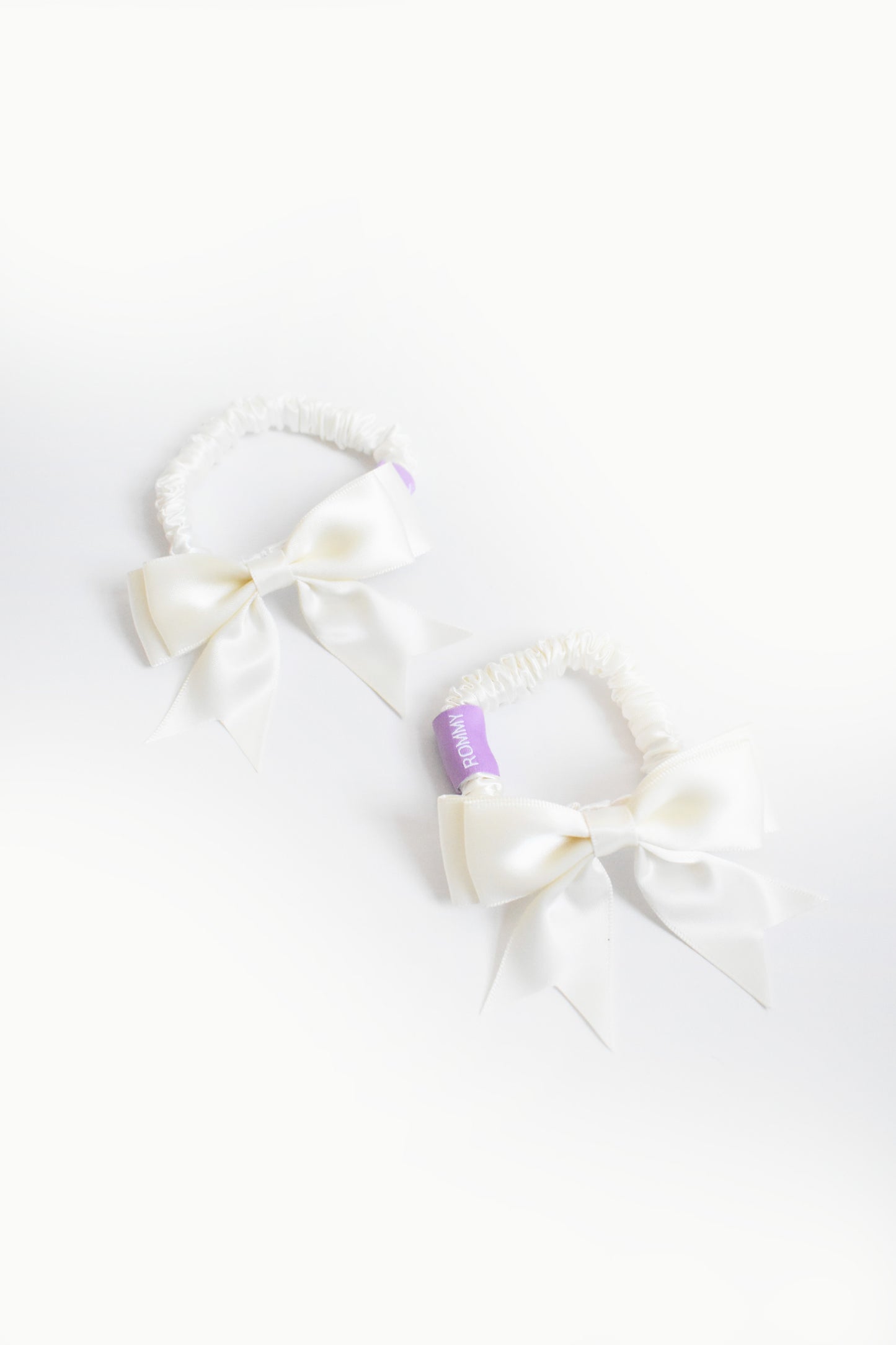 2 Pack Skinny Bow Scrunchies