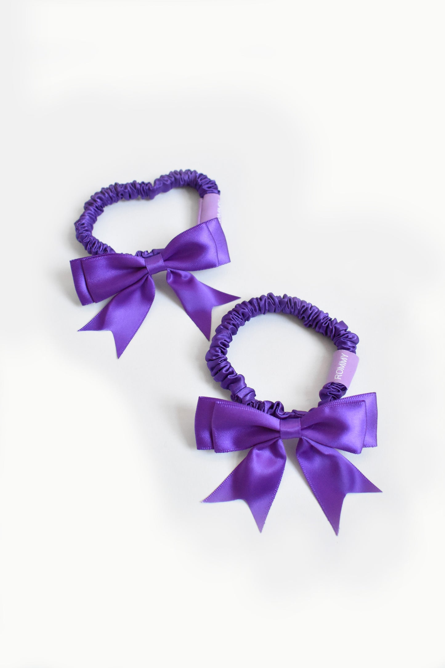 2 Pack Skinny Bow Scrunchies