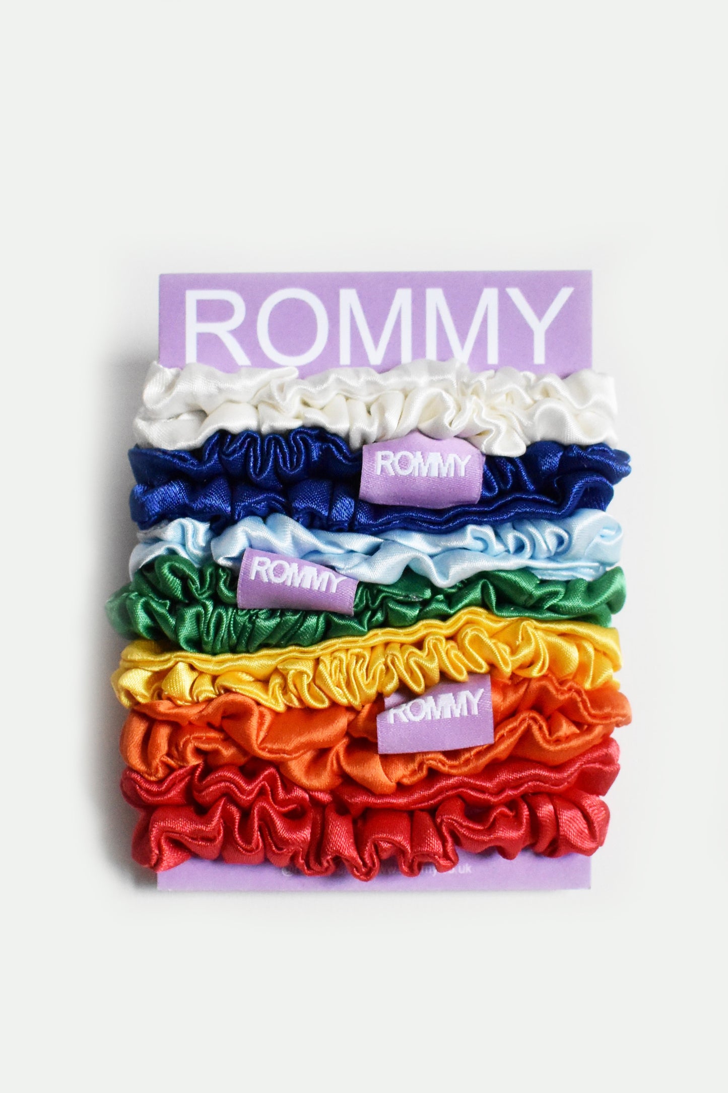 Chakra Skinny Scrunchie Set