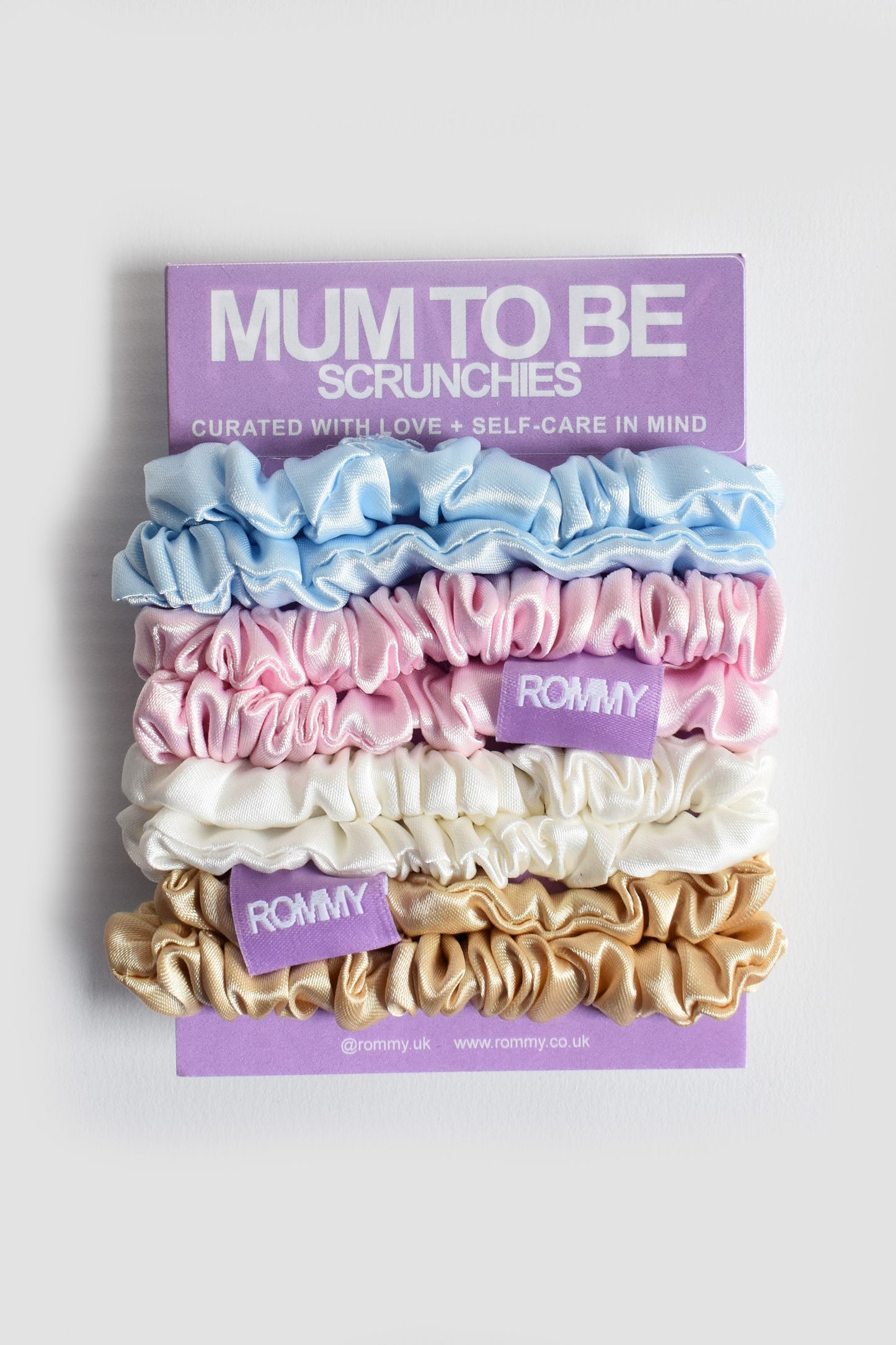 Mum to Be Scrunchie Set - Various Sizes