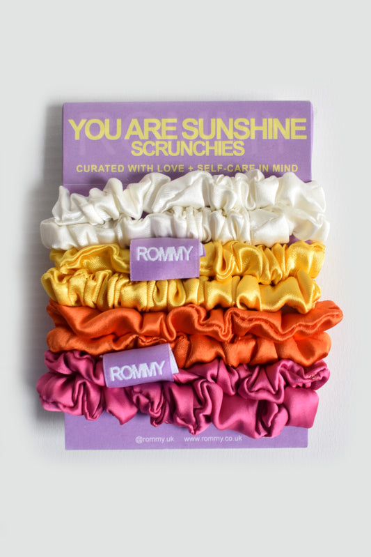You Are Sunshine Skinny Scrunchie Set