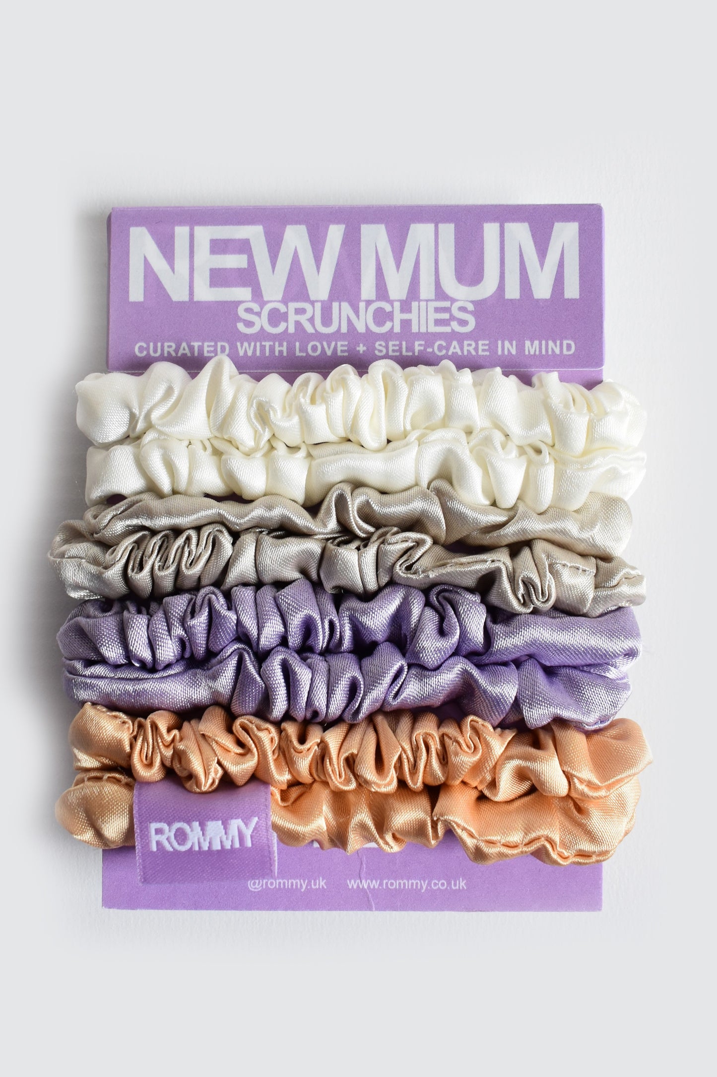 New Mum Skinny Scrunchie Set