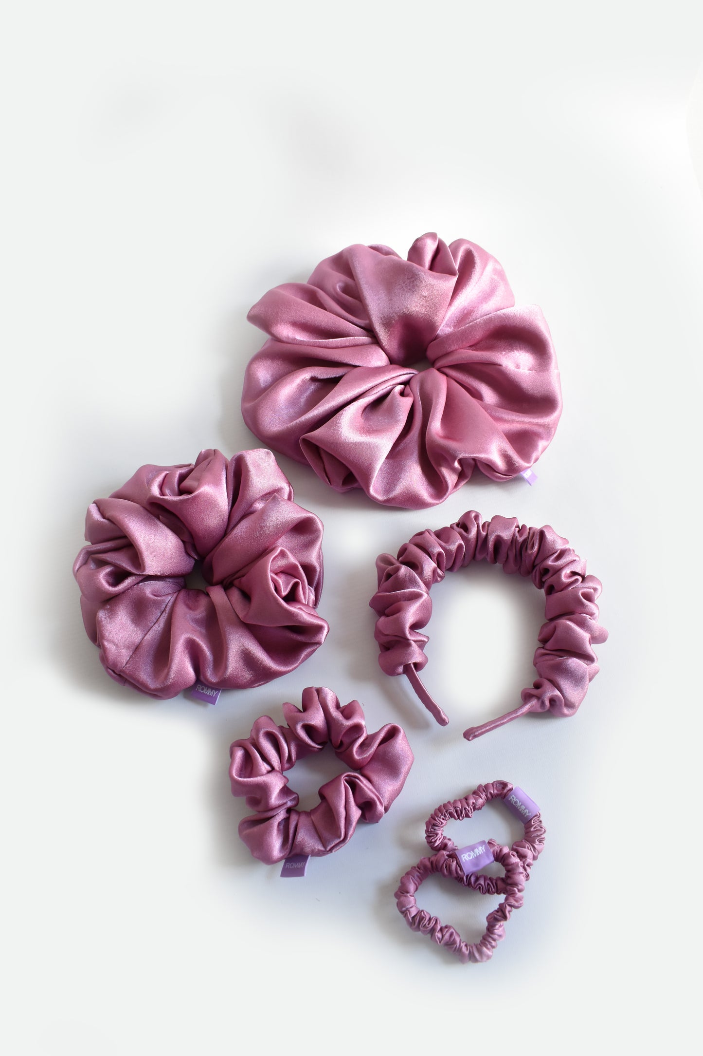 Elephant Pink Scrunchie - Various Sizes