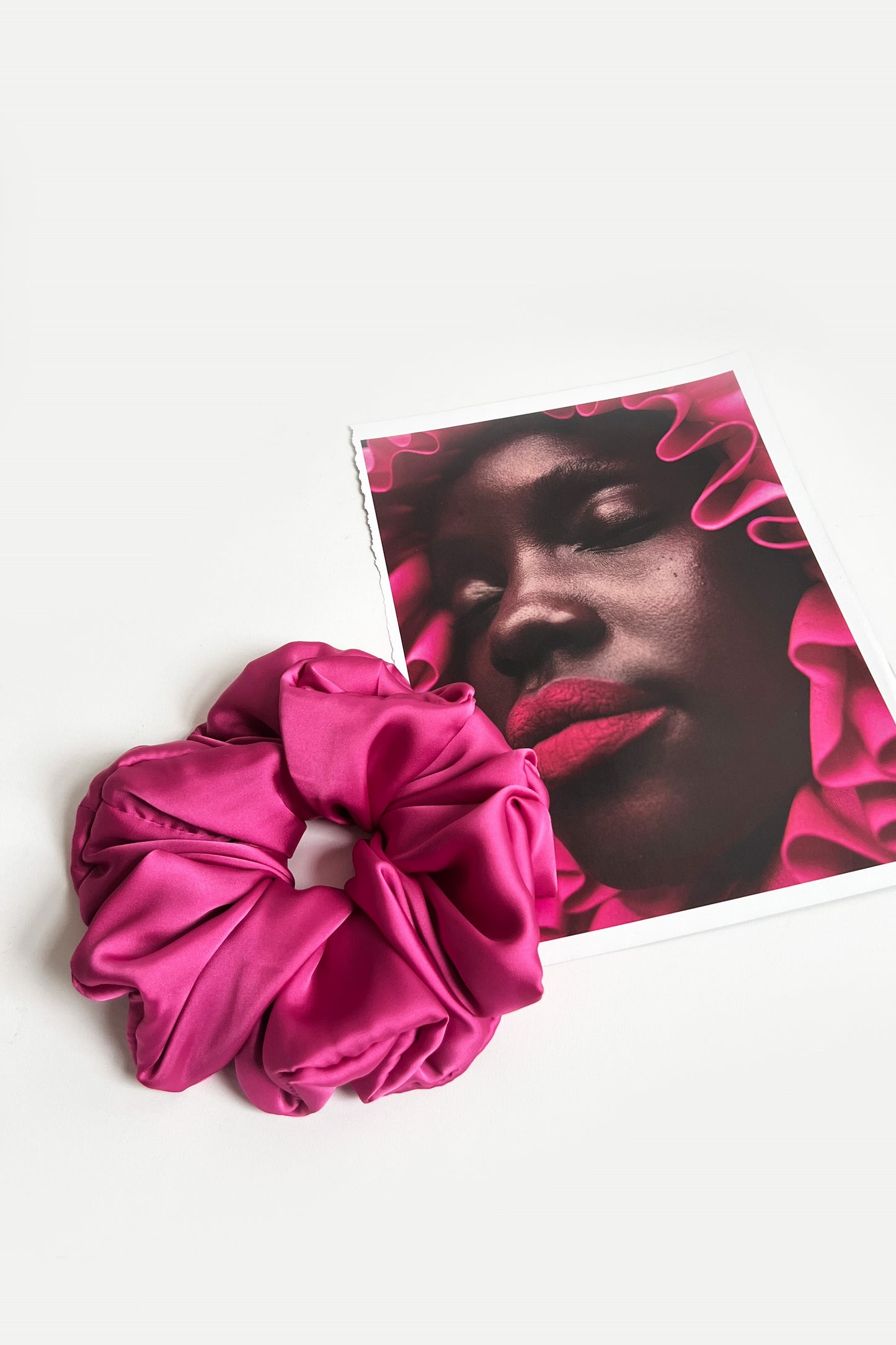 Fuchsia Pink Scrunchie - Various Sizes