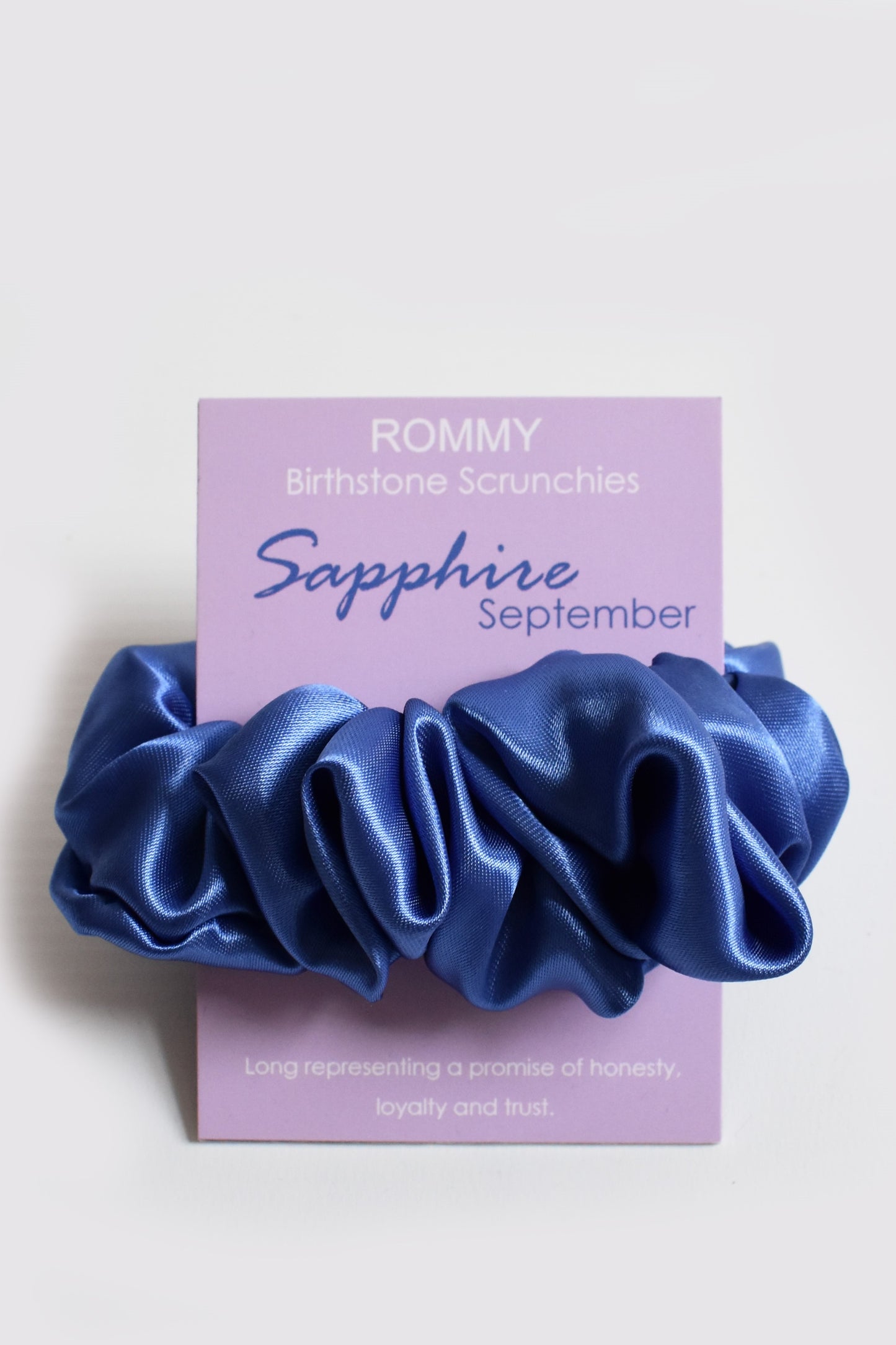 Birthstone Scrunchie  - Various Sizes/Colours