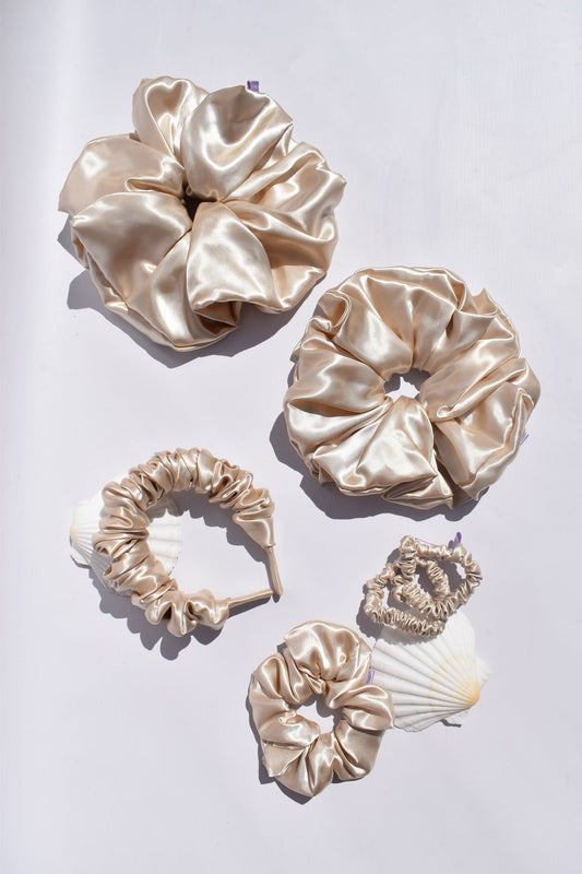 Champagne Scrunchie - Various Sizes