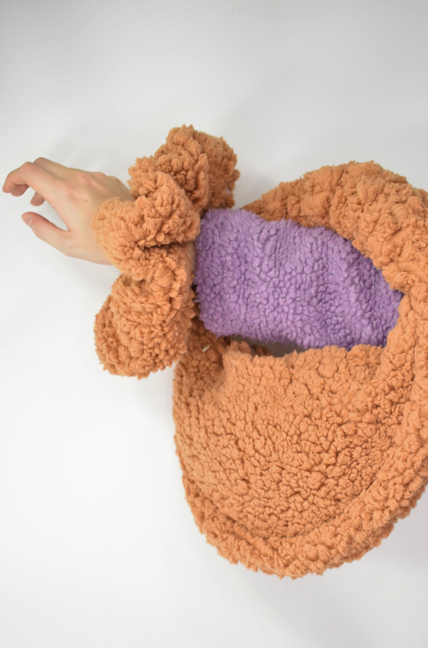 Gingerbread Teddy Scrunchie - Various Sizes