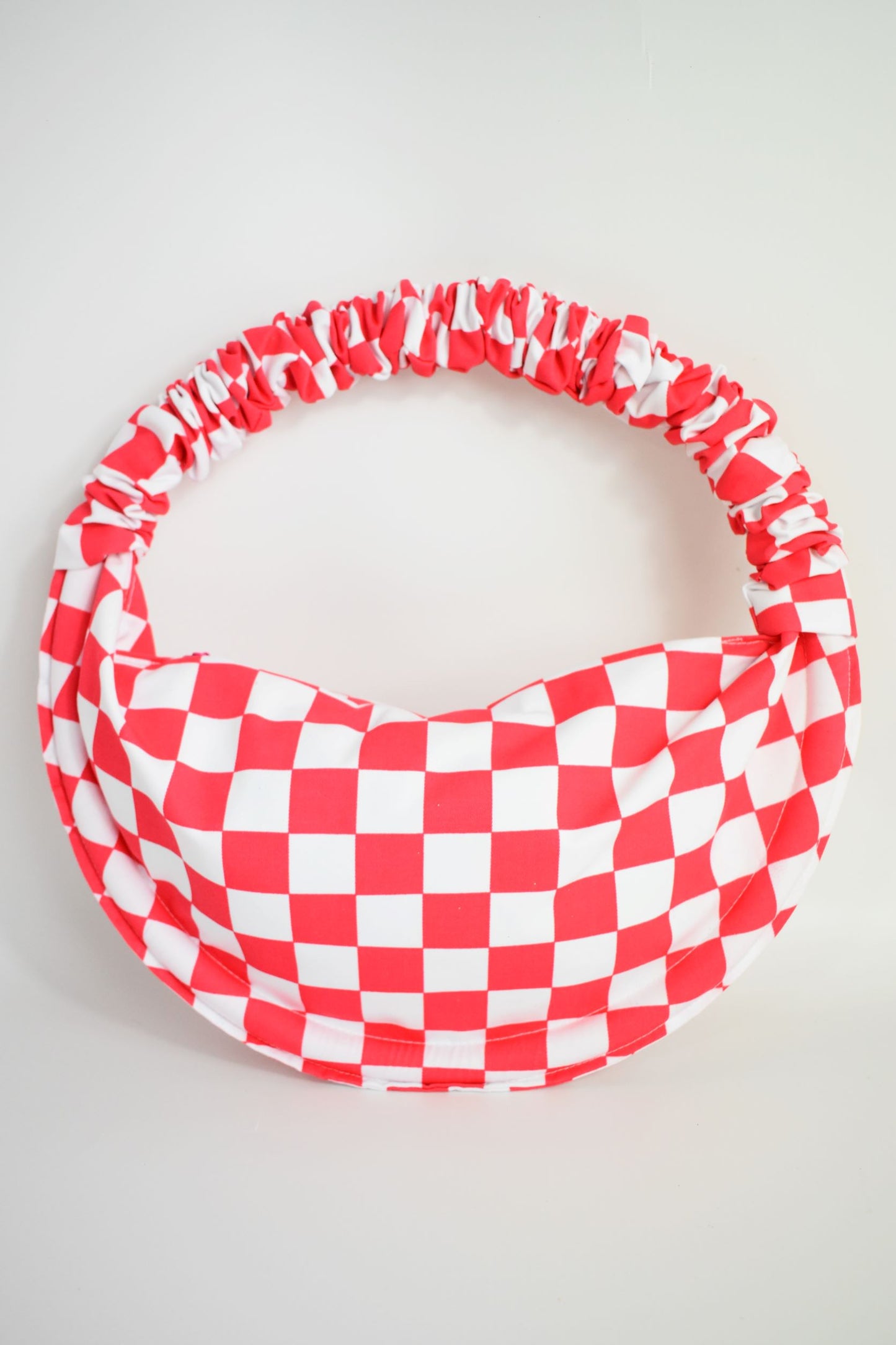 Magenta Checkerboard Bag - Various Sizes