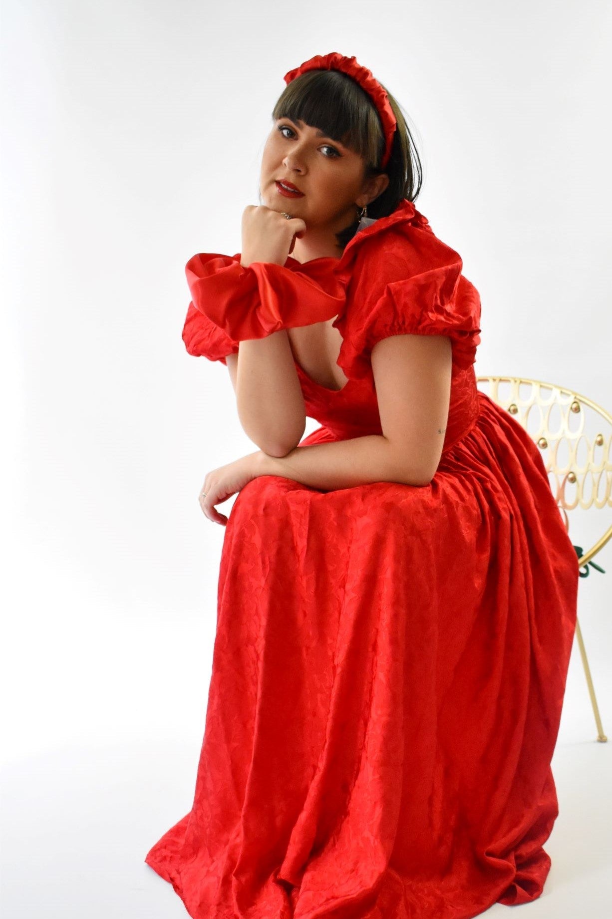 Cherry Red Scrunchie - Various Sizes