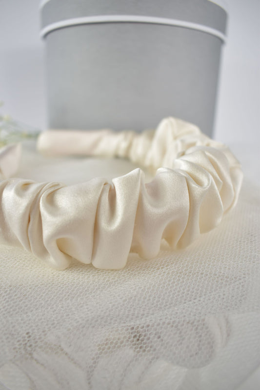 Bridal Headband Ivory