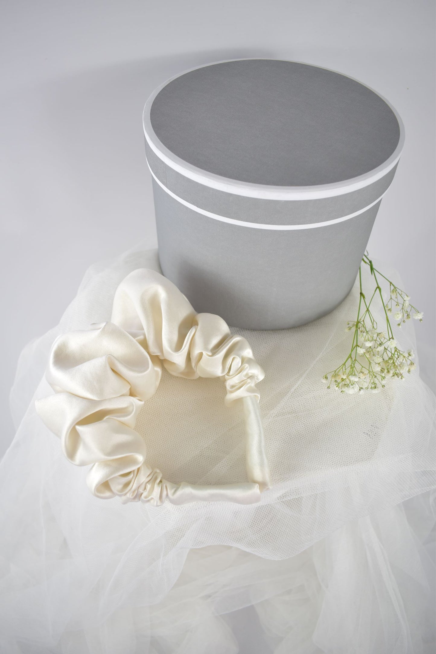 Bridal Headband Ivory - Large