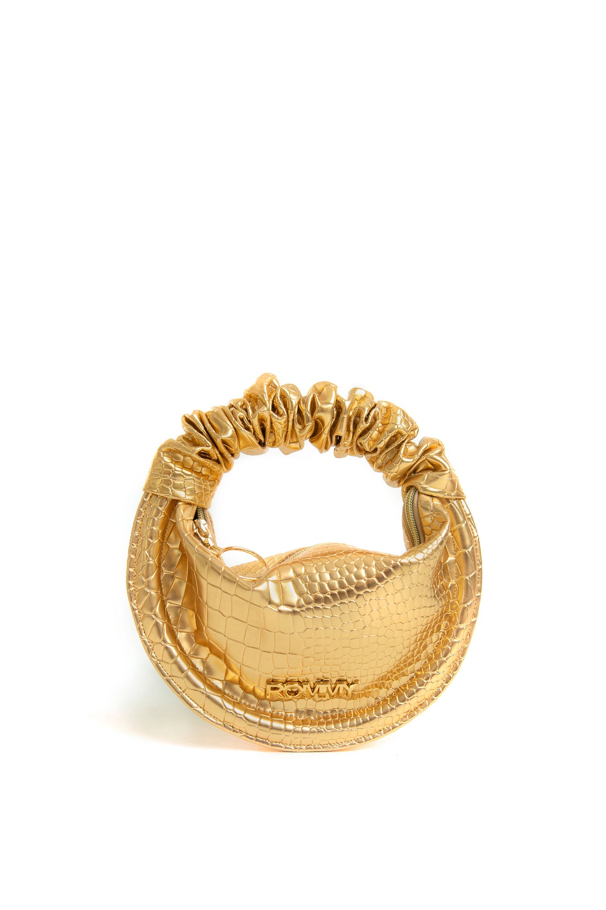 Gold Croc Bag - Various Sizes – Rommy Accessories
