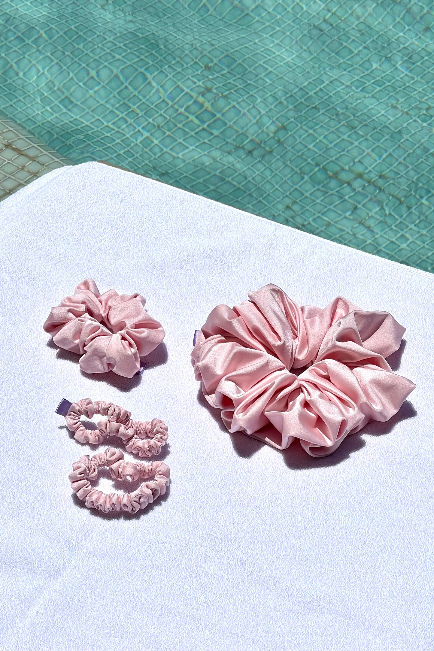 Swim Scrunchie Parasol Pink - Various Sizes