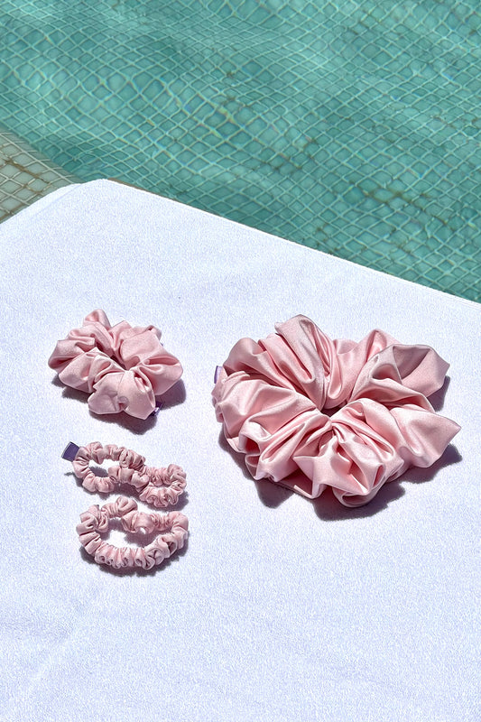 Swim Scrunchie Parasol Pink - Various Sizes